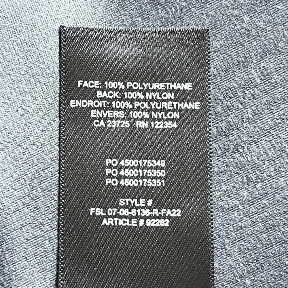 Aritzia Wilfred Free Black Daria Vegan Leather Pant Leggings Size XXS - Picture 15 of 16